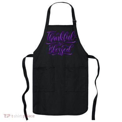 Thankful And Blessed Apron