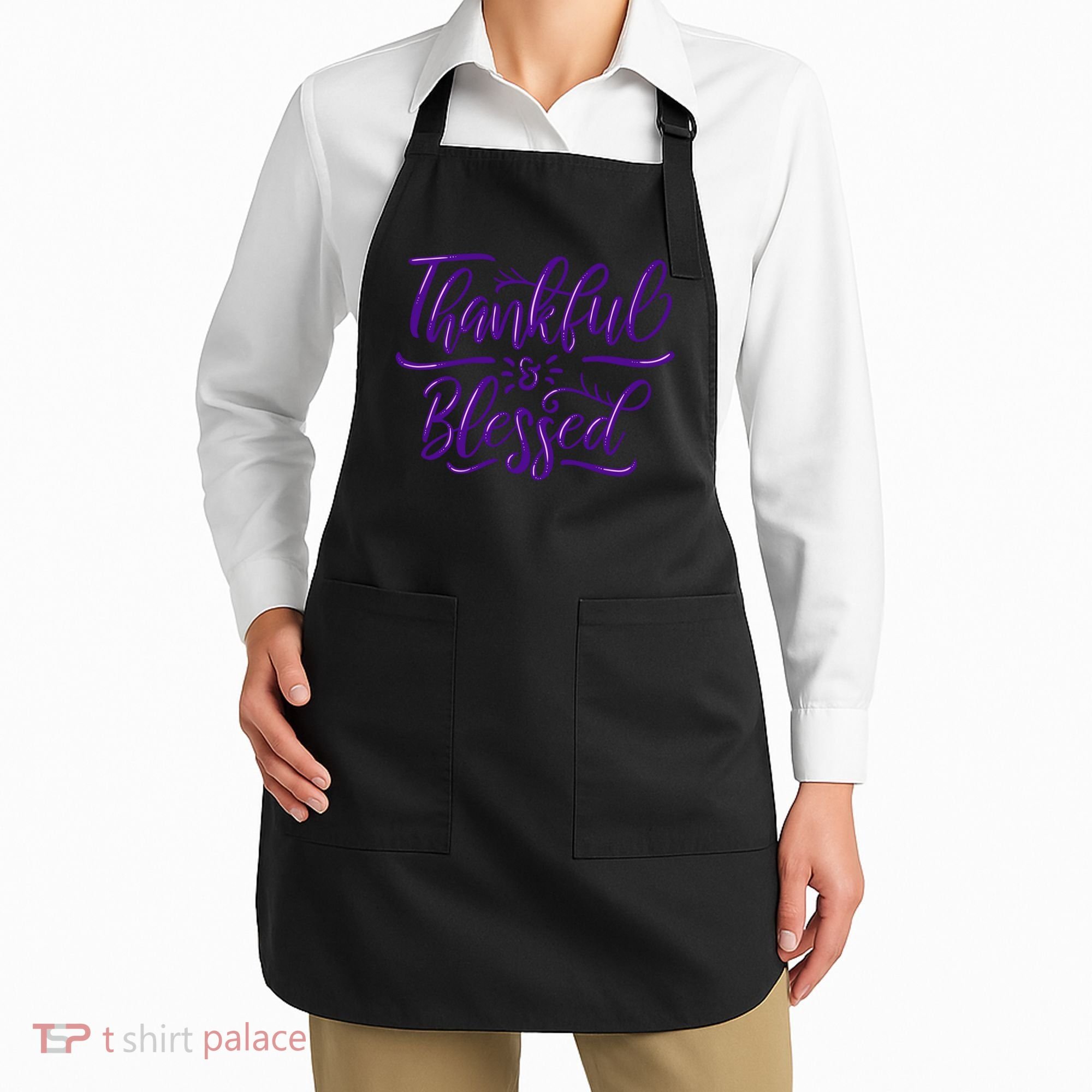 Thankful And Blessed Apron