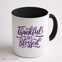 Thankful And Blessed Coffee Mug thumb 1