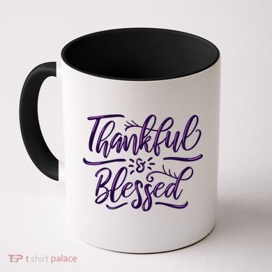 Thankful And Blessed Coffee Mug