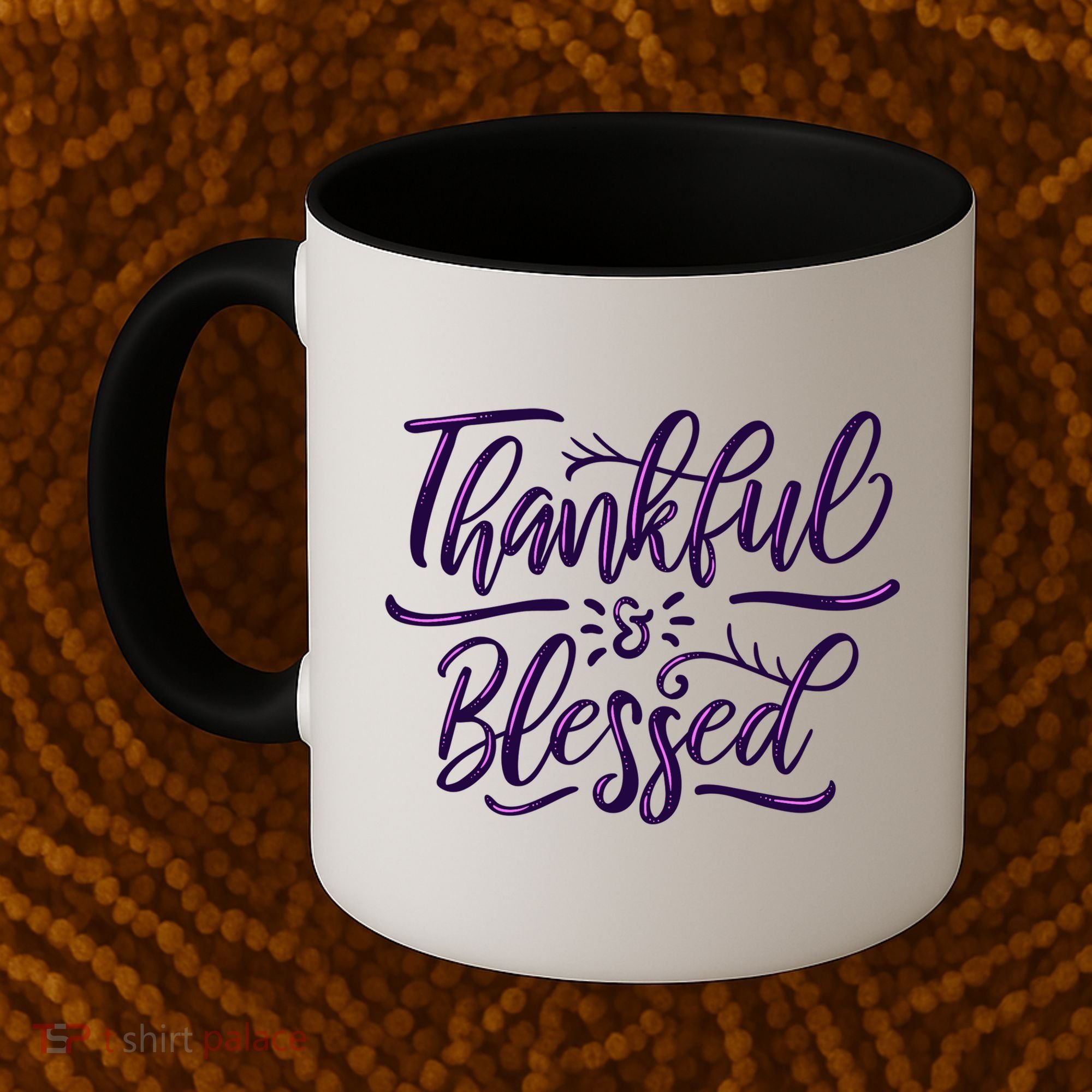 Thankful And Blessed Coffee Mug