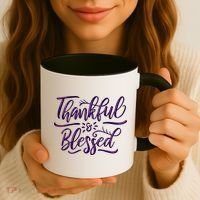 Thankful And Blessed Coffee Mug thumb 3