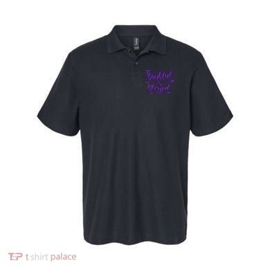 Thankful And Blessed Polo