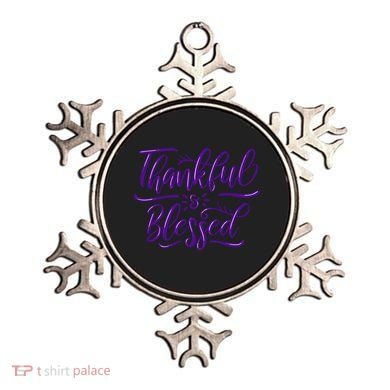 Thankful And Blessed Ornament