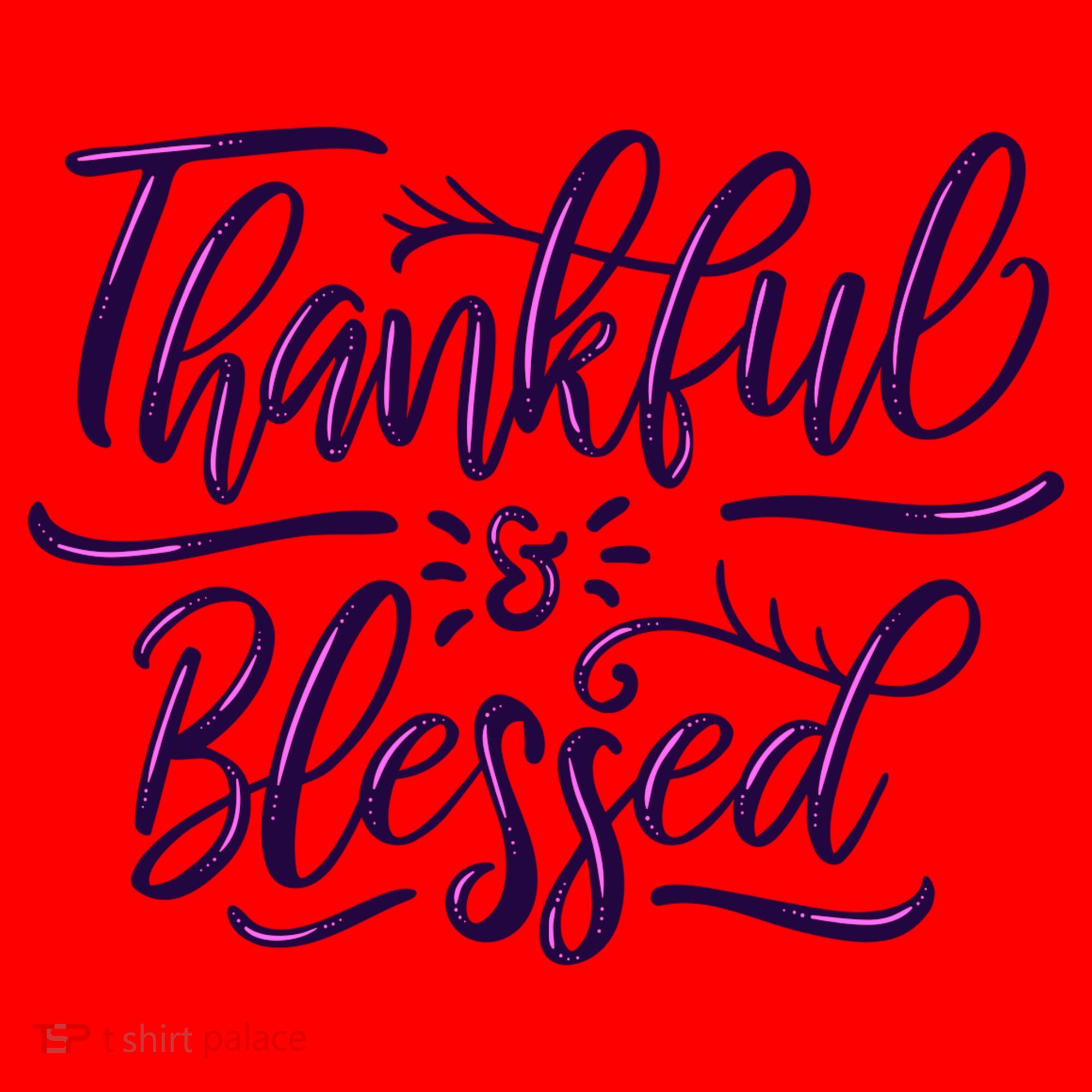 Thankful And Blessed Santa Hat