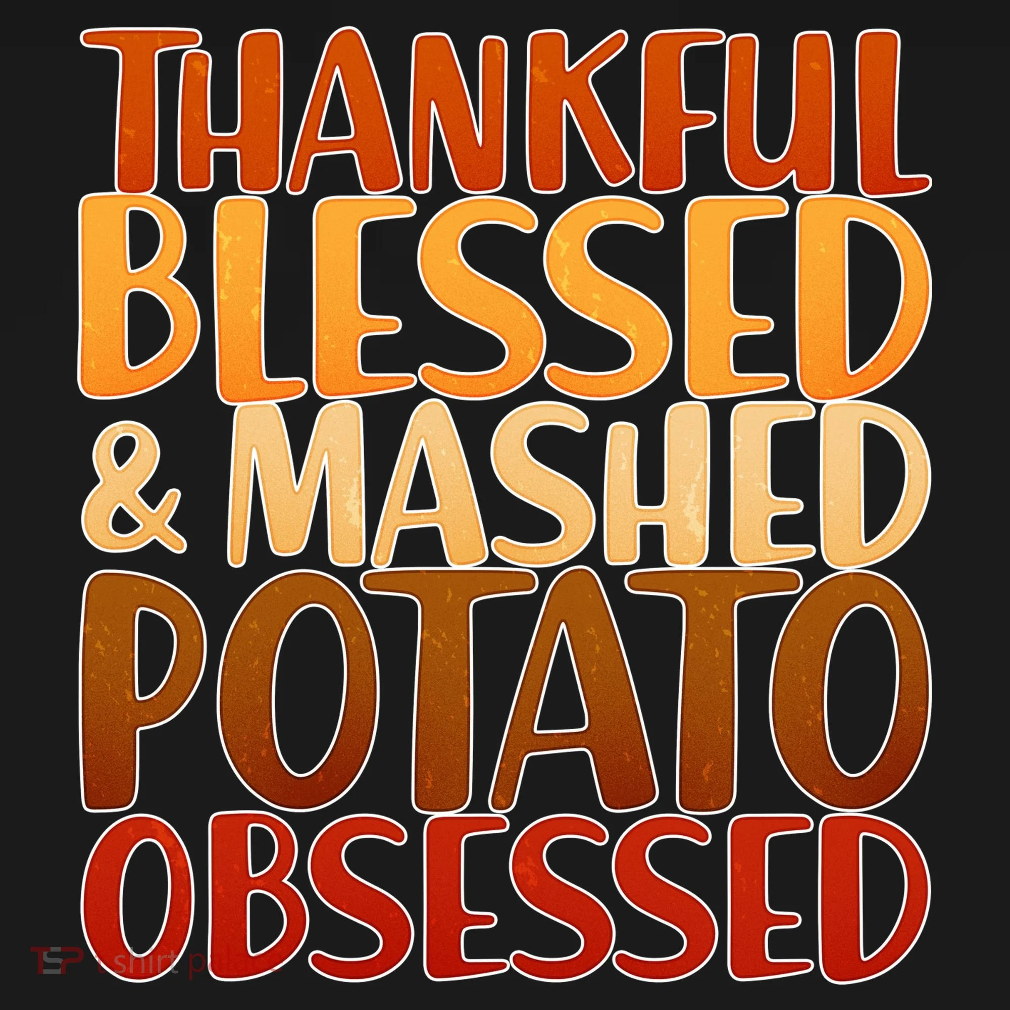 Thankful Blessed Mashed Potato Obsessed  Visor