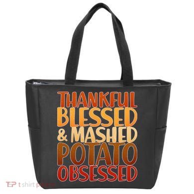 Thankful Blessed Mashed Potato Obsessed  Tote Bag