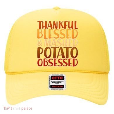 Thankful Blessed Mashed Potato Obsessed  Hat