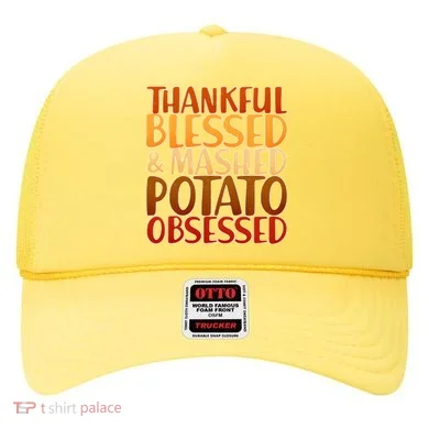Thankful Blessed Mashed Potato Obsessed  Hat