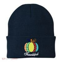 Thankful Floral Pumpkin Beanie thumb 0