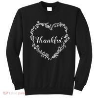 Thankful Floral Wreath Sweatshirt thumb 0