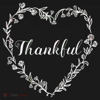 Thankful Floral Wreath Coaster thumb 2