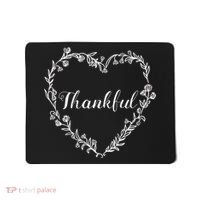 Thankful Floral Wreath Mousepad thumb 0