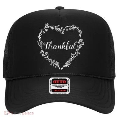 Thankful Floral Wreath Hat