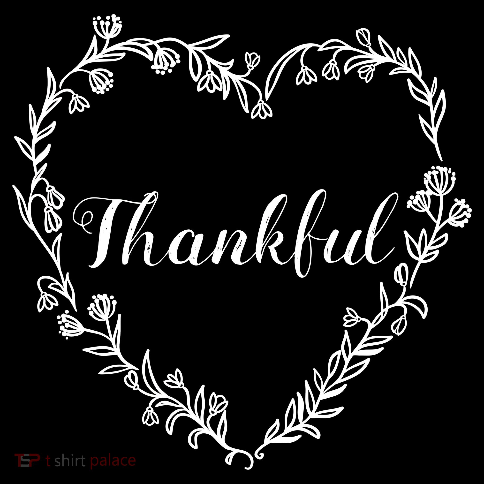 Thankful Floral Wreath Toddler Hoodie