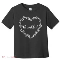 Thankful Floral Wreath Toddler T-Shirt thumb 0