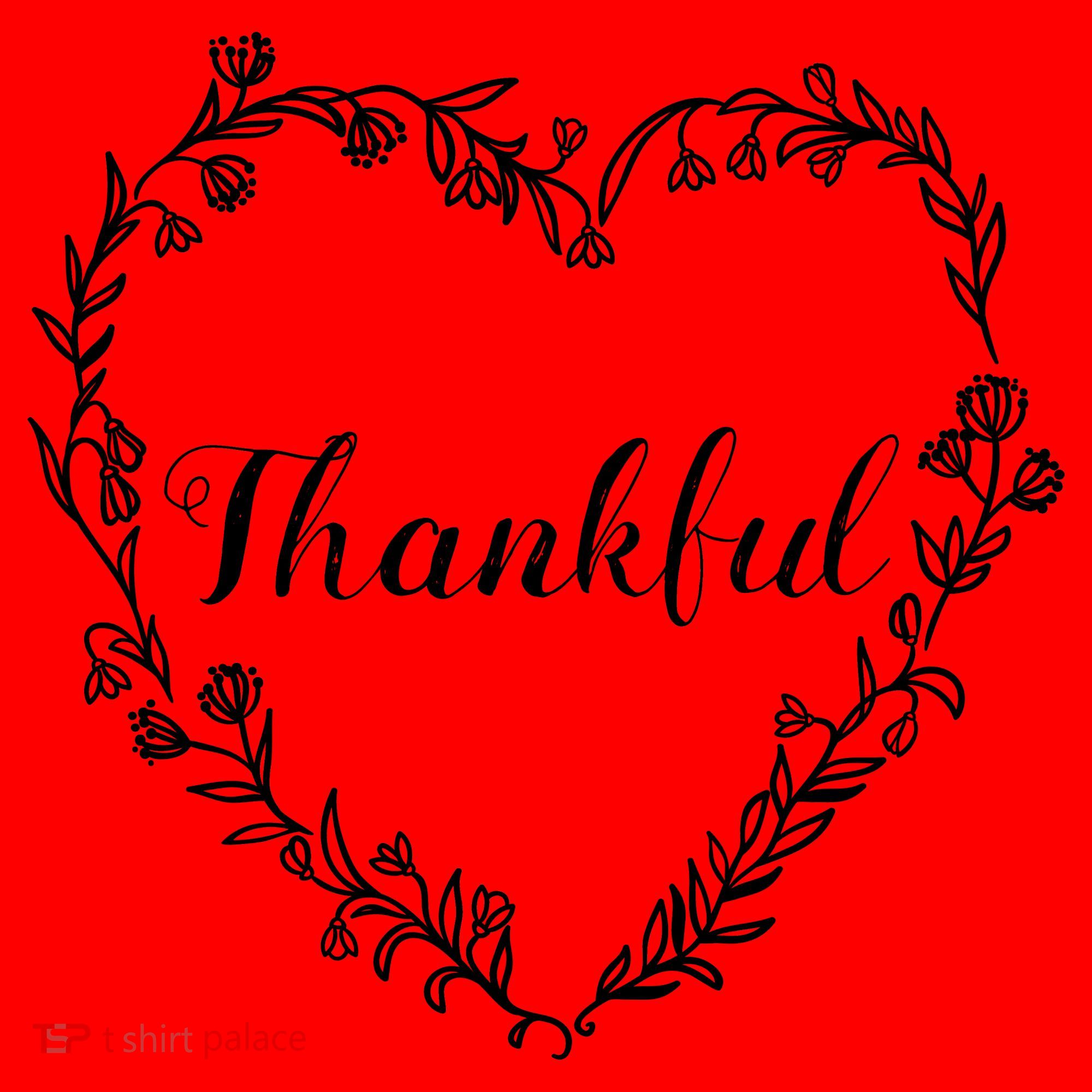 Thankful Floral Wreath Santa Hat