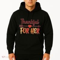 Thankful For Her Matching Thanksgiving Hoodie thumb 2