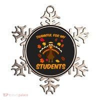 Thankful For My Students Ornament thumb 0
