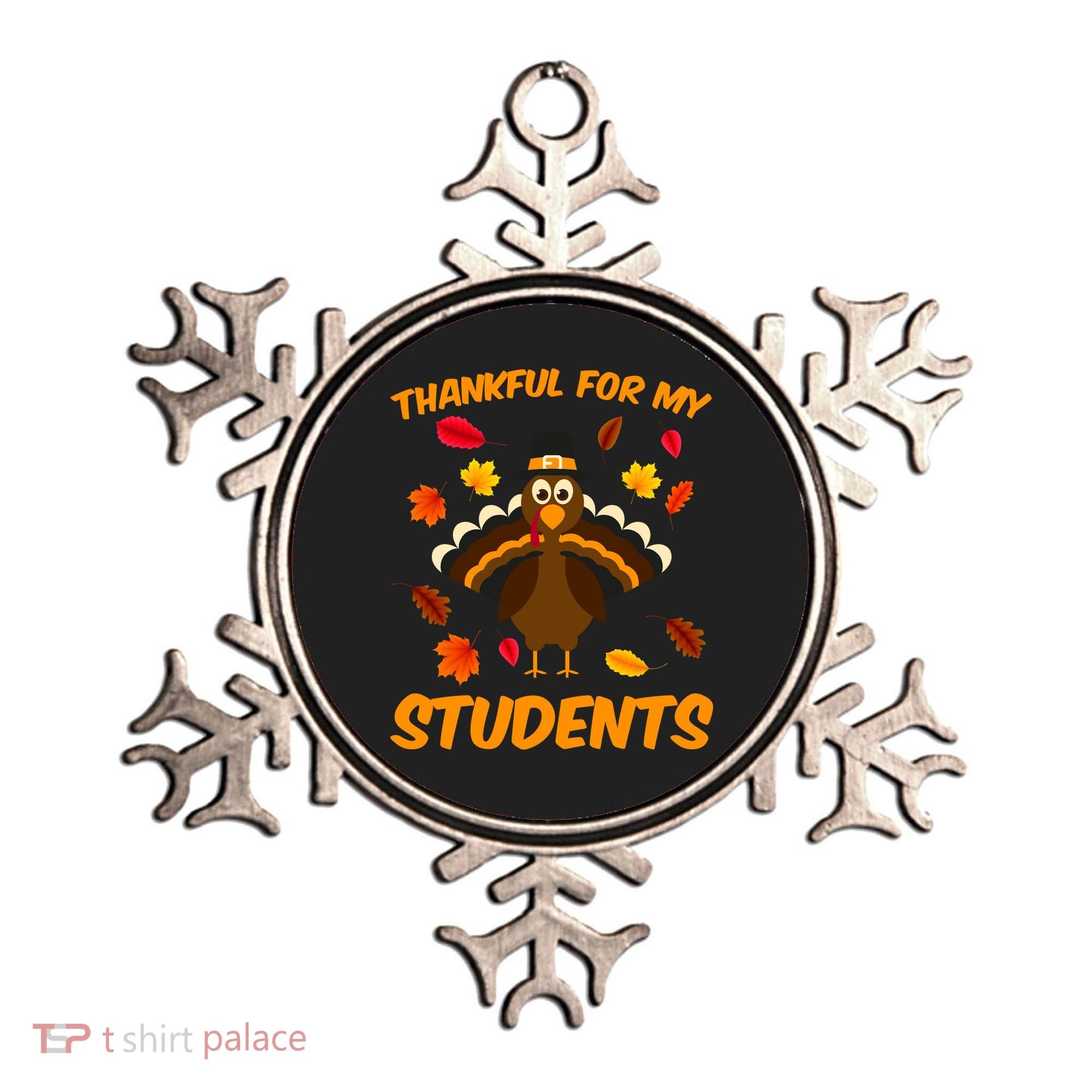 Thankful For My Students Ornament