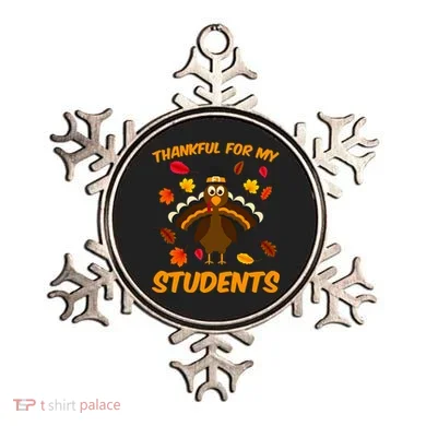 Thankful For My Students Ornament