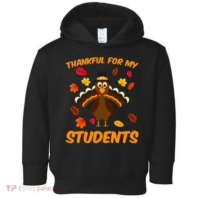 Thankful For My Students Toddler Hoodie