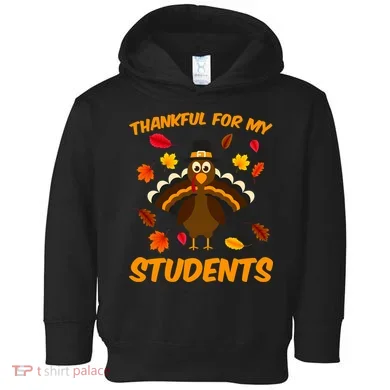 Thankful For My Students Toddler Hoodie