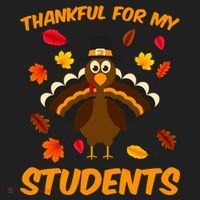 Thankful For My Students Golf Towel thumb 3