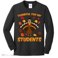 Thankful For My Students Kids Long Sleeve Shirt thumb 0