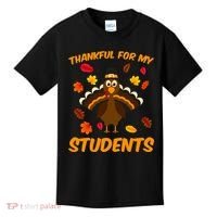 Thankful For My Students Kids T-Shirt thumb 0
