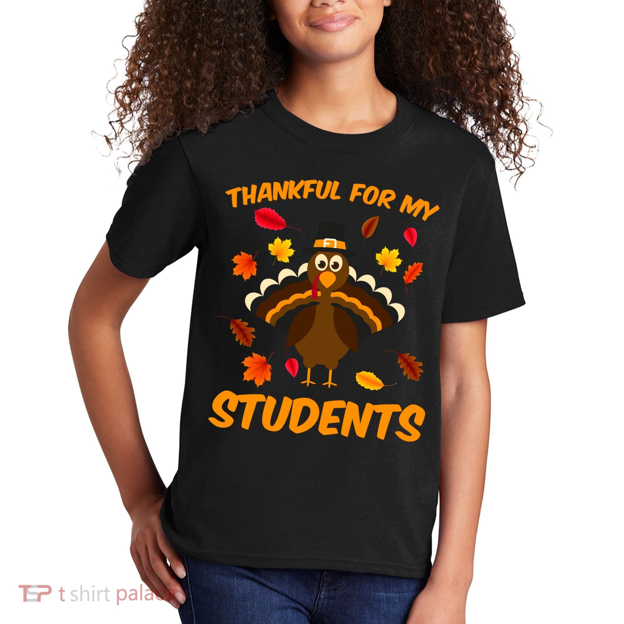 Thankful For My Students Kids T-Shirt