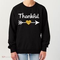 Thankful Golden Heart Women's Sweatshirt thumb 0