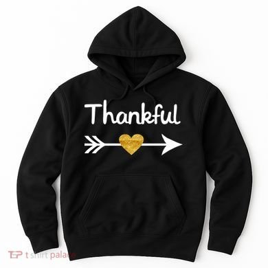 Thankful Golden Heart Hoodie