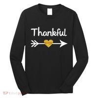 Thankful Golden Heart Long Sleeve Shirt thumb 0
