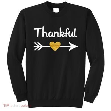 Thankful Golden Heart Sweatshirt