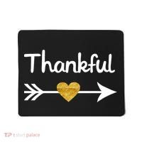 Thankful Golden Heart Mousepad thumb 0