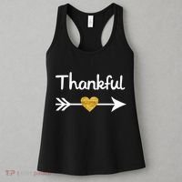 Thankful Golden Heart Women's Tank Top thumb 3