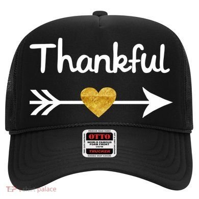 Thankful Golden Heart Hat