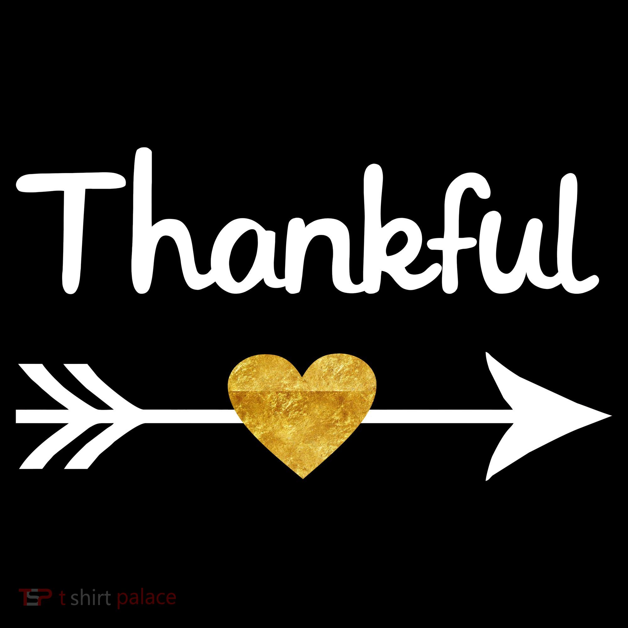 Thankful Golden Heart Toddler Hoodie