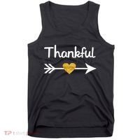 Thankful Golden Heart Tank Top thumb 0