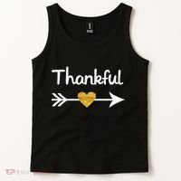 Thankful Golden Heart Tank Top thumb 2