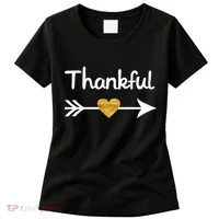 Thankful Golden Heart Women's T-Shirt thumb 0