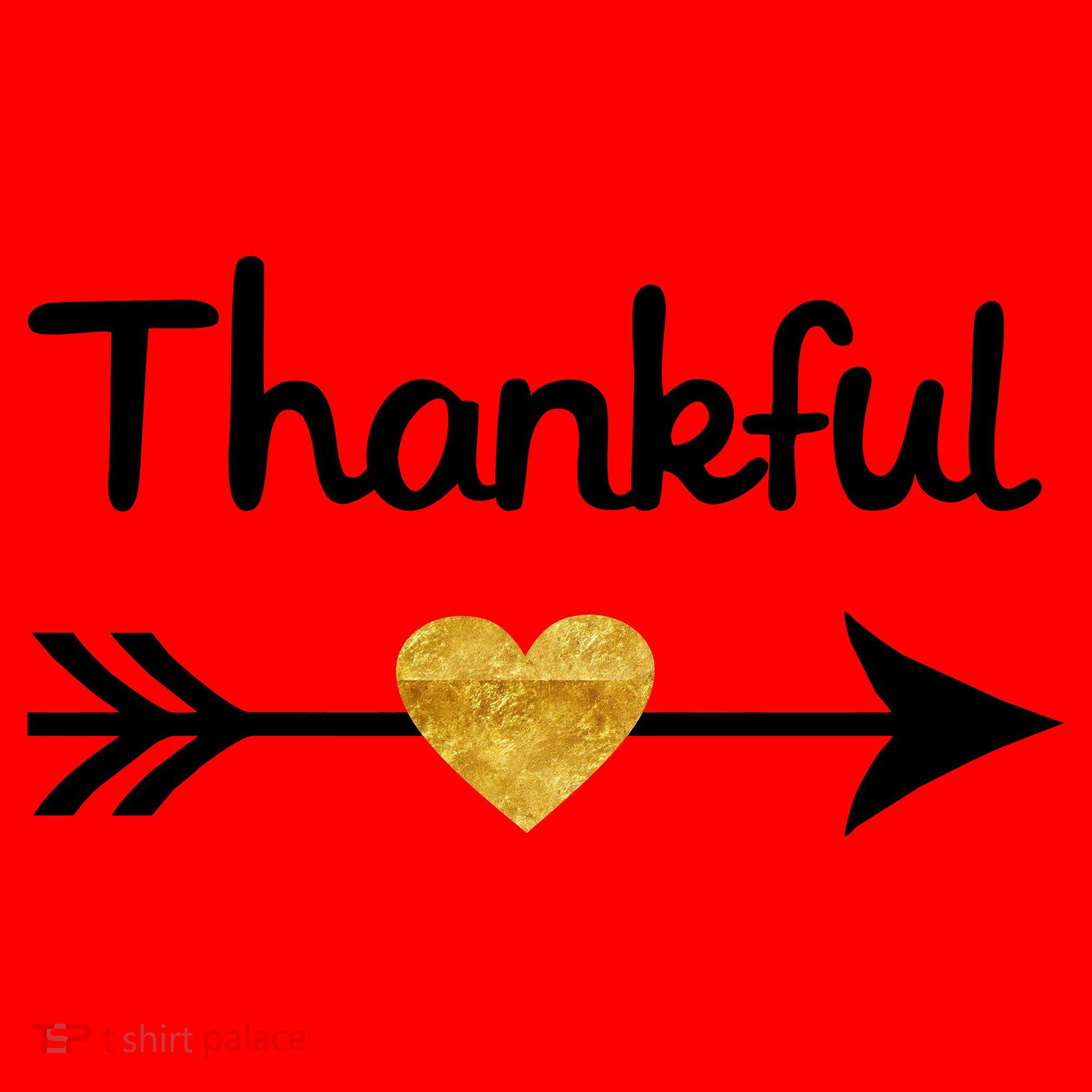 Thankful Golden Heart Santa Hat