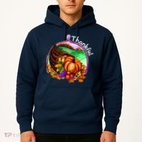 Thankful Pumpkin Fall Thanksgiving Hoodie thumb 2