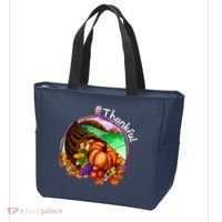 Thankful Pumpkin Fall Thanksgiving Tote Bag thumb 3