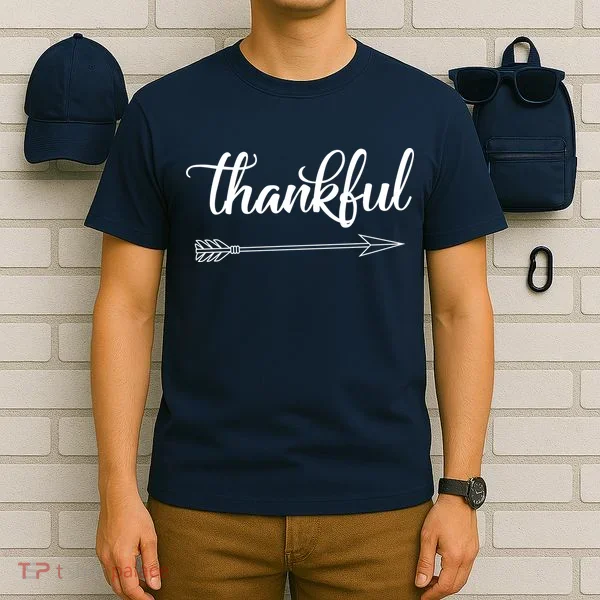 Thankful Thanksgiving Day T-Shirt