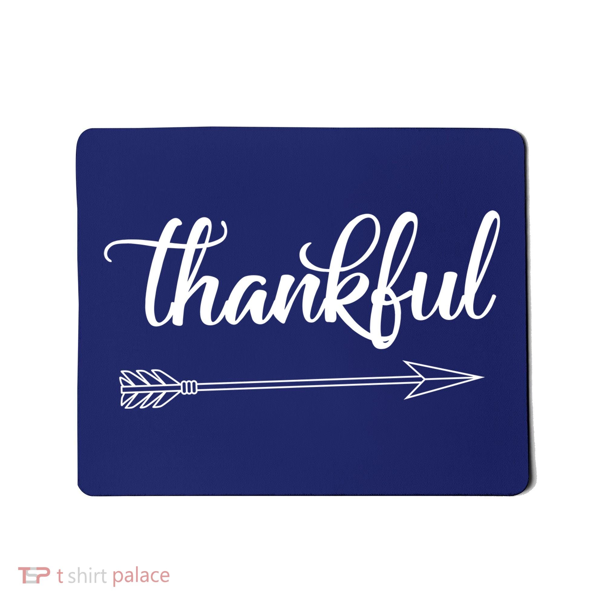 Thankful Thanksgiving Day Mousepad