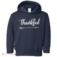 Thankful Thanksgiving Day Toddler Hoodie thumb 0