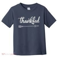 Thankful Thanksgiving Day Toddler T-Shirt thumb 0