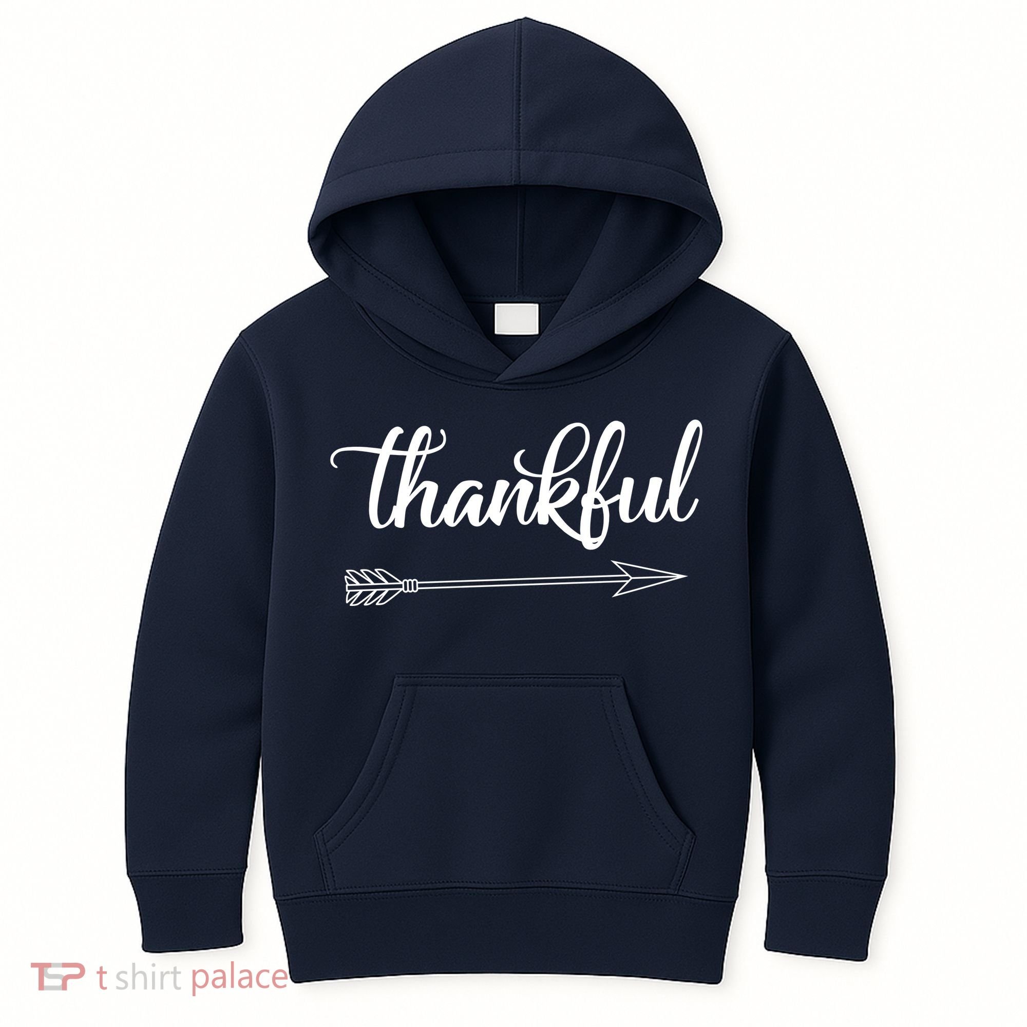 Thankful Thanksgiving Day Kids Hoodie